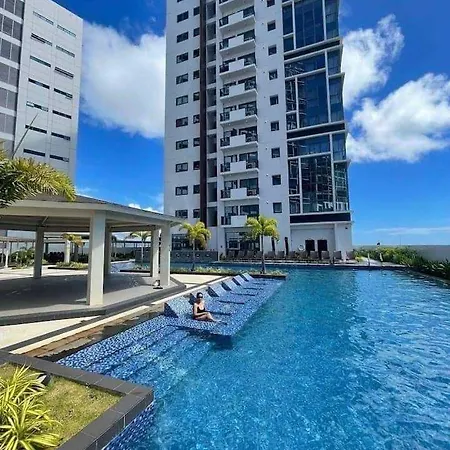 Mactan Newtown Staycation Near Airport With Pool Access