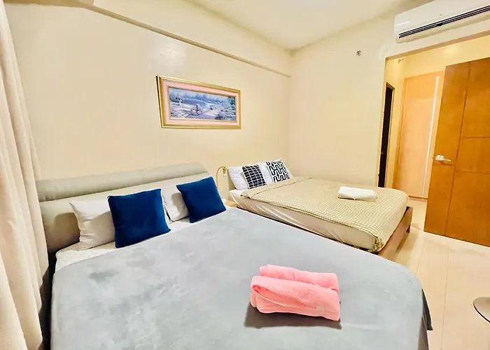 Apartment Mactan Newtown Staycation Near Airport With Pool Access